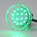 E14 LED Kappenlampe grün 16+4 SMD 1,2W/230V