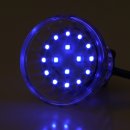 E14 LED Kappenlampe blau 16+4 SMD 1,2W/230V