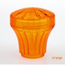H&ouml;pler E14/230V Fassung Diamantschliffkappen-Set orange
