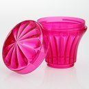 Höpler E14/230V Fassung Diamantschliffkappen-Set pink Schausteller Kirmes Beleuchtung