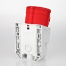 PCE CEE Wand-Steckdose 5-polig 16A/400V IP44 rot/grau