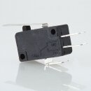 Mikroschalter Wechselschalter 1-polig 16A/250V AC mit geradem Hebel 27mm lang