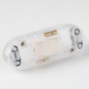 InterBär Schnurschalter Schnur-Zwischenschalter Handschalter transparent 81x32mm 250V/2A mit Druckschalter