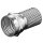 Aufdreh F-Stecker 18mm lang Zink-Nickel für Kabeldurchmesser bis 7 mm