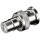 BNC-Adapter BNC-Stecker auf Cinchkupplung Buchse