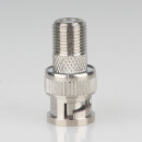 F-Adapter F-Buchse Kupplung auf BNC-Stecker