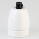 E27 Premium Porzellanfassung glasiert mit Kabel...