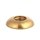 M10x1 Halbrundmutter 24x5mm Messing roh