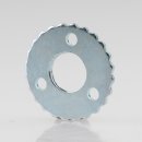 Zackenscheibe ohne Ansatz 23x1,5 mm  M10x1 Gewinde