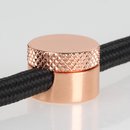 Lampen Distanz-Aufhänger Affenschaukel Kabelhalter Metall Messing verkupfert