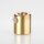 Zugentlastung Messing roh 18x16mm mit M13x1 Innengewinde für Kabel