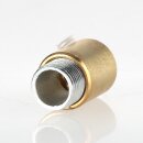 Zugentlastung Messing roh 18x16mm mit M13x1 Außengewinde für Kabel