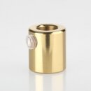 Zugentlastung Messing poliert 18x16mm mit M13x1...