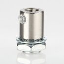 Zugentlastung-Set Edelstahloptik (Nickel matt) mit M13x1 Außengewinde für Kabel
