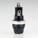 Einbau-Sicherungshalter für Feinsicherung 5x20mm 10A/250V mit Schraubverschlusskappe 36.5x16mm