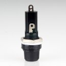Einbau-Sicherungshalter für Feinsicherung Größe 6,3x32mm 10A/250V AC mit Schraubverschlusskappe