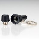 Einbau-Sicherungshalter für Feinsicherung Größe 6,3x32mm 10A/250V AC mit Schraubverschlusskappe