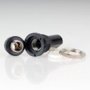 Einbau-Sicherungshalter für Feinsicherung Größe 6,3x32mm 10A/250V AC mit Schraubverschlusskappe
