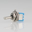 Miniatur Kippschalter blau 3A/125V EIN/AUS 2 Pins