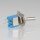 Miniatur Kippschalter blau 3A/125V EIN/AUS 2-Pins 8x5x7mm Goobay