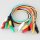 Prüfschnur Krokodilklemmen mit Kabel verstärkte Ausführung in 5 Farben