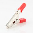 Krokodilklemme rot Länge 45 mm mit Schraube