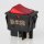 InterBär Wippschalter rot beleuchtet 2-polig EIN/AUS 30x22 mm 250V/16A