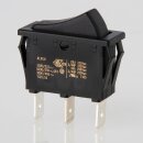 interBär Wippschalter schwarz 1-polig EIN/AUS 30x11 mm 250V/16A
