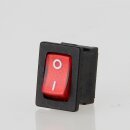 interBär Wippschalter rot beleuchtet 1-polig EIN/AUS...
