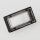 PVC-Schutzkappe mit Rahmen für Wippschalter 1-polig L38xB18xH12mm klar