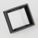 PVC-Schutzkappe mit Rahmen für Wippschalter 2-polig L38xB30xH12mm klar