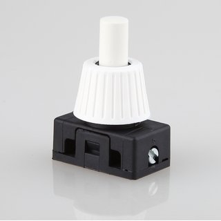 Winkelstecker mit Schalter, 2-polig, weiß, 250V/16A, 063200, Stecker,  Schalter