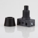 Lampen Einbauschalter Einbau-Druckschalter schwarz...