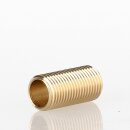 M10x1 Gewinderohr 20mm lang Messing für G4...