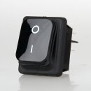 interBär Wippschalter schwarz 2-polig EIN/AUS 30x22...