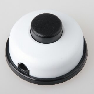 Interbär Serien Fuß-Tretschalter Fußschalter 67x35mm weiß 250V/2A
