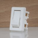 Einbau-Wippschalter weiß 1-polig EIN/AUS 20x14,2mm...