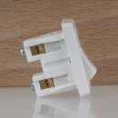 Einbau-Wippschalter weiß 1-polig EIN/AUS 250V/2A mit Schraubkontakte