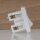 Einbau-Wippschalter weiß 1-polig EIN/AUS 20x14,2mm 250V/2A mit Schraubkontakte