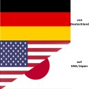 Reisestecker-Adapter Schutzkontakt Deutschland auf USA/Japan 15A/100-125V Brennenstuhl
