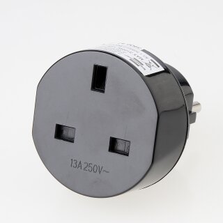 Reisestecker-Adapter Großbritannien auf Deutschland 2,5A/250V Brennenstuhl