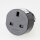 Reisestecker-Adapter Großbritannien auf Deutschland 2,5A/250V Brennenstuhl