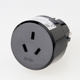 Reisestecker-Adapter Australien/China auf Deutschland 10A/250V Brennenstuhl