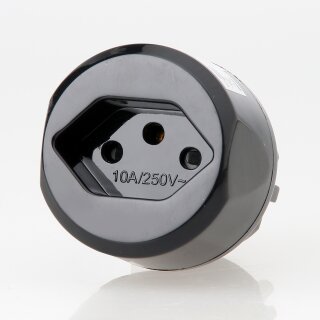 Reisestecker-Adapter Schweiz auf Deutschland 10A/250V Brennenstuhl