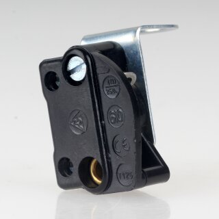 Einbau-Zugschalter 1-polig EIN/AUS 250V/2A L29xB22xH13mm mit Winkelbefestigung für Lampen