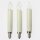 E10/8V/3W Schaftkerze Ersatzlampe für Weihnachtsbeleuchtung 3 Stück