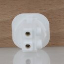 interBär Einbau-Wippschalter weiß 1-polig 250V/6A EIN/AUS für Einbauöffnung 21,7mm