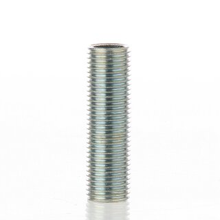 R1/4 Zoll Gewinderohr 45mm lang Metall/Eisen verzinkt für Lampen und Leuchtenbau