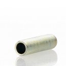 R1/4 Zoll Gewinderohr 45mm lang Metall/Eisen verzinkt für Lampen und Leuchtenbau