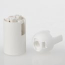 E14 Lampenfassung Thermoplast/Kunststoff weiß...